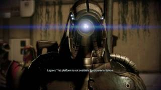 Mass Effect 2 Legion Dialogs on Talis Mission [upl. by Eninnej]