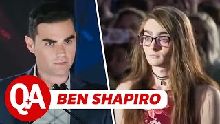 Ben Shapiro QampA Transgenderism Debate Kyle Rittenhouse CRT in Schools [upl. by Zeta]