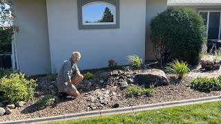 Front Yard Landscaping Ideas How to Add a Rock Garden [upl. by Natasha723]