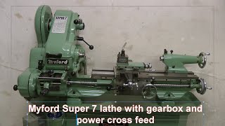 Myford Super 7B lathe SK156883 [upl. by Bashemeth]