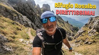 Piani dei Resinelli al Rifugio Rosalba passando dalla direttissima 🤙🤙 [upl. by Mariande]