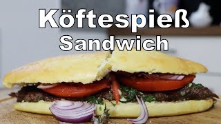 Ein ZUU Wildes Köftespieß Sandwich  Selber Machen [upl. by Denise]