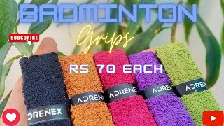 Adrenex Badminton Grip Rs 70 Each  Hindi 2023 Flipkart [upl. by Ttiwed]