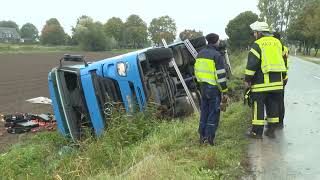 LKW im Graben  Apfelernte ausgekippt Moorrege [upl. by Orji]