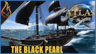 The Black Pearl Ship Build Atlas MMO [upl. by Simone]