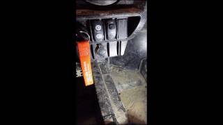 Wildcat Trail 4WD front diff lockhow to engage [upl. by Annawal]