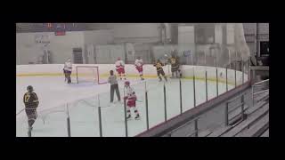 10202024 John Sroka lll Assist U16 Barons vs Canes [upl. by Enilhtak299]