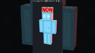 Make Minecraft Skins with Blockbench shorts [upl. by Onit816]