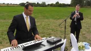 Klezmer outdoors wedding Siman Tov [upl. by Yror291]