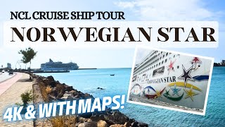 Tour the Norwegian Star  4K HD Cinematic View Aboard This Cruise Ship [upl. by Domella]