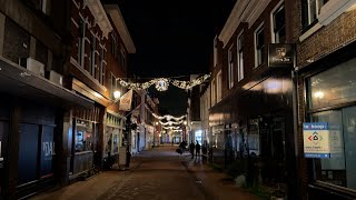 Lichtjesmolen en jeneverslingers verlichten de binnenstad van Schiedam [upl. by Ardnassac]