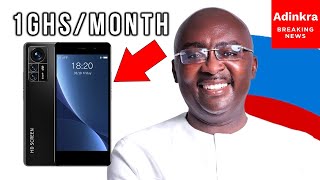 Ghanaians Will Pay 1GHSMonth for Phones  Bawumia [upl. by Eniger553]