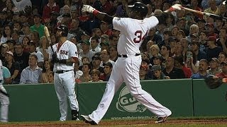 Papi clubs one of Red Soxs longest homer of 2013 [upl. by Annaitat754]