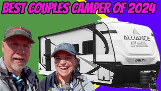 The best couples camper at the 2024 Florida RV super show  2024 Alliance Delta 262RB Walkthrough [upl. by Duntson347]