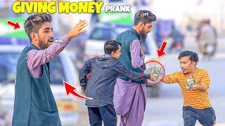 Giving Money PRANK   NewTalentOfficial [upl. by Behre928]