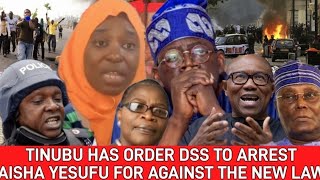 TENSION TINUBU HAS ORDER DSS TO AŘŔEŠT AISHA YESUFU FOR NOT RESITTING THE NATIONAL ANTHEM [upl. by Hedda]