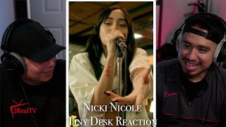 Nicki Nicole Tiny Desk Home Concert Reaction [upl. by Aifas]