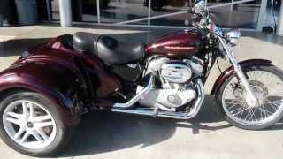 2005 Harley Davidson Sportster 883 California Sidecar Trike at Indian Motorcycle Las Vegas  UL8571 [upl. by Hilary]