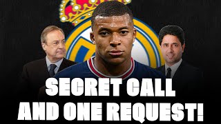 🚨 MBAPPÉ OFFICIAL CONTRACT DRESSING ROOM SECRET CALL ONE REQUEST [upl. by Heilner409]