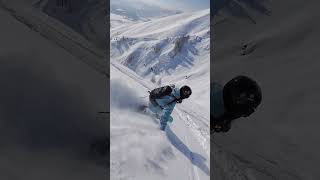 Snowboarding feel a different kind of freedomsnowboarding skiing [upl. by Hillell]