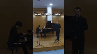 Brahmss deep emotions❤️‍🔥classicalmusic piano clarinet clarinetandpiano brahms duo viral [upl. by Immanuel]