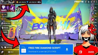 FREE FIRE UNLIMITED DIAMOND HACK DOWNLOAD MODE MENU TODAY OB46 UPDATE [upl. by Fidelio]