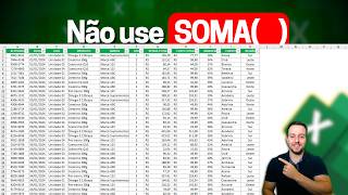 Não use SOMA no EXCEL A nova função AGREGAR é muito melhor 🏆 Exemplo Prático e Planilha Grátis [upl. by Sissy]