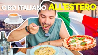 MANGIAMO CIBO ITALIANO allESTERO per 24 ORE [upl. by Lafleur]