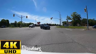 Driving around Tillsonburg Ontario Canada  Spring 2024  4K UHD [upl. by Donnenfeld]