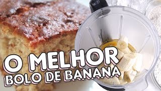 O MELHOR BOLO DE BANANA COM AVEIA PARA SALVAR A DIETA 😍 [upl. by Liponis]