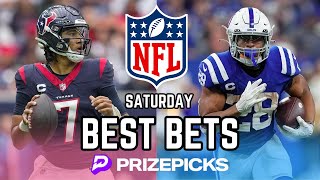 NFL PRIZEPICKS  SATURDAY PROP PICKS  162024  BEST BETS  NFL WEEK 18 [upl. by Moulton609]