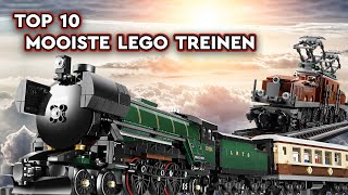 TOP 10 mooiste LEGO treinen [upl. by Hawkie]