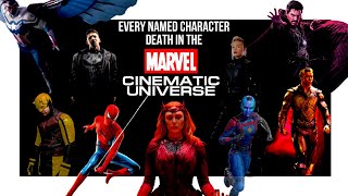 Every Named Character Death in the MCU Feb 2024 Marvel Cinematic Universe deaths [upl. by Alihs265]