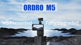 The New Ordro M5 Camcorder 5K 30fps Portable 3Axis Gimbal Camera [upl. by Atiuqes]