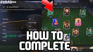 How to COMPLETE EVO ELITES Objective in EA SPORTS FC 25 [upl. by Nnawaj]