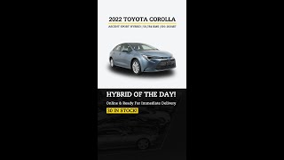 𝐇𝐘𝐁𝐑𝐈𝐃 𝐒𝐄𝐃𝐀𝐍 👌  2022 Toyota Corolla Ascent Sport Hybrid [upl. by Ed]