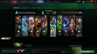 ROAD TO TI 2024 PLAYOFFS  Day 3  UB R1  Cloud9 vs Aurora Bo3 [upl. by Lyle242]