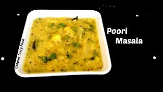 Poori MasalaPoori Curry RecipeBangaladumpaaloo KurmaSide dish for Poori puri  Moms Tasty Food [upl. by Liuqnoj]