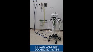 Nitrous Oxide machine with scavenging system I DUH BUC Pediatric Dept [upl. by Laks]