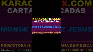 karaoke enigma norteño  cartas marcadas karaokemex [upl. by Yarrum]