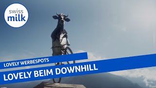 Kuh Lovely fährt Downhill  Werbespot  Swissmilk 2016 [upl. by Bonni100]