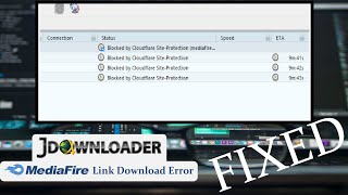 Fix Jdownloader2 MediaFire Link Error Blocked by CloudflareSiteProtection mediafirecom [upl. by Olodort]