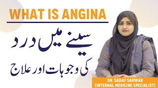 What Is Angina In Urdu Chest Me Pain Kyu Hota Hai  Angina Ka Dard Kesa Hota Hai  Angina Treatment [upl. by Aikin]