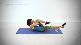 6 Abdominales bicicleta [upl. by Earb]