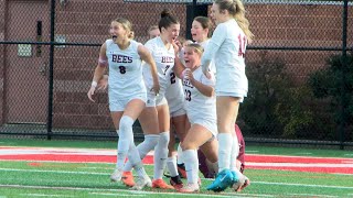 Pittsford Mendon ByronBergen girls soccer win state titles [upl. by Reisman]