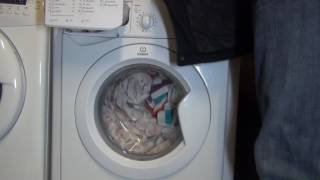 Indesit Start IWC6165 Washing Machine  Cotton load program and start Pt 114 [upl. by Davidson694]