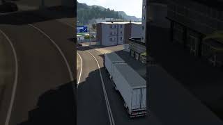 Mercedes Actros w Gruzji Górskie Wyzwania 🌍🚛🛤️⛰️ Georgia Gruzja shorts ets2 tandem [upl. by Yellah]