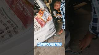 Car Best 👉Denting painting in hyderabadautomobile restoration carpaintingservice [upl. by Rednasyl28]