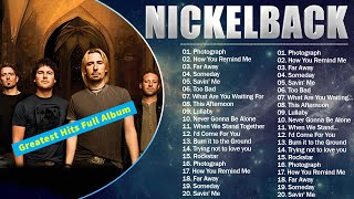 Nickelback Best Songs Playlist 2024  Nickelback Greatest Hits Full Album 2024 [upl. by Trudi]