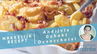 Een recept voor een Andijvie gehakt ovenschotel [upl. by Leiru189]